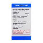 Valcoov500、ジェネリックバルトレックス、バラシクロビル500mg　成分